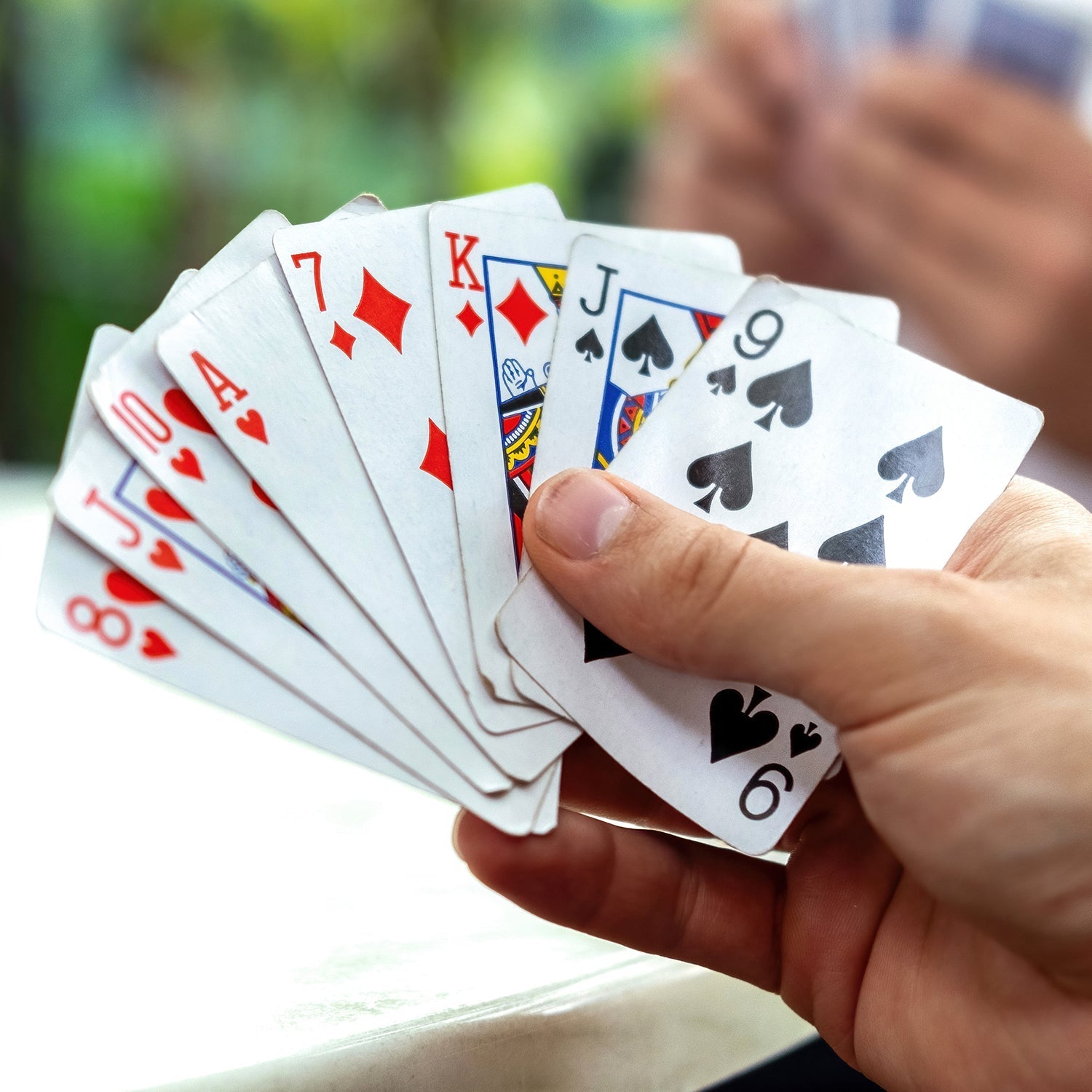 Elegant poker cards with luxury finish. Elegant poker cards with luxury finish.